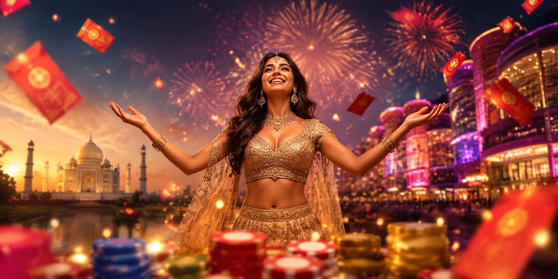 Live dealer hosting Andar Bahar card game